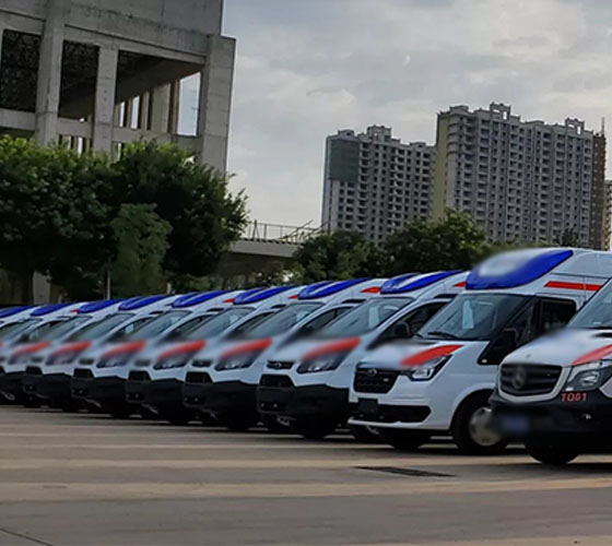 乌兰县服务车队展示